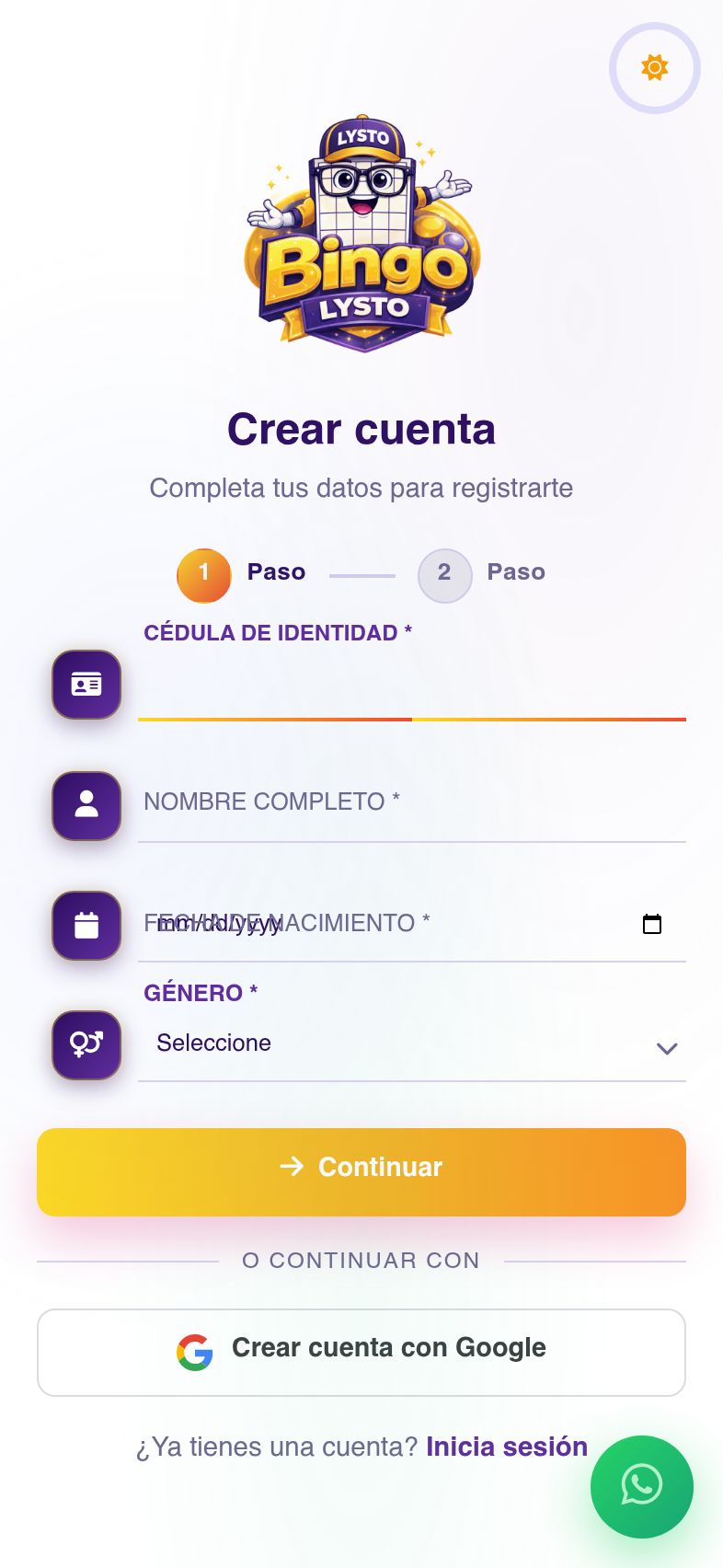 Salas en vivo